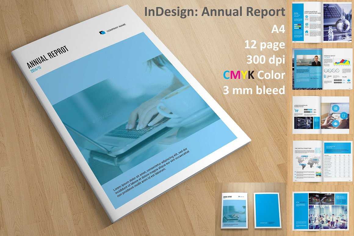 Annual Report Indesign Template Free Throughout Free Annual Report Template Indesign