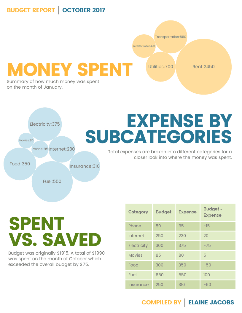 Annual Report Infographic Template – Zohre.horizonconsulting.co For Nonprofit Annual Report Template