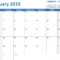Any Year Custom Calendar With Microsoft Powerpoint Calendar Template