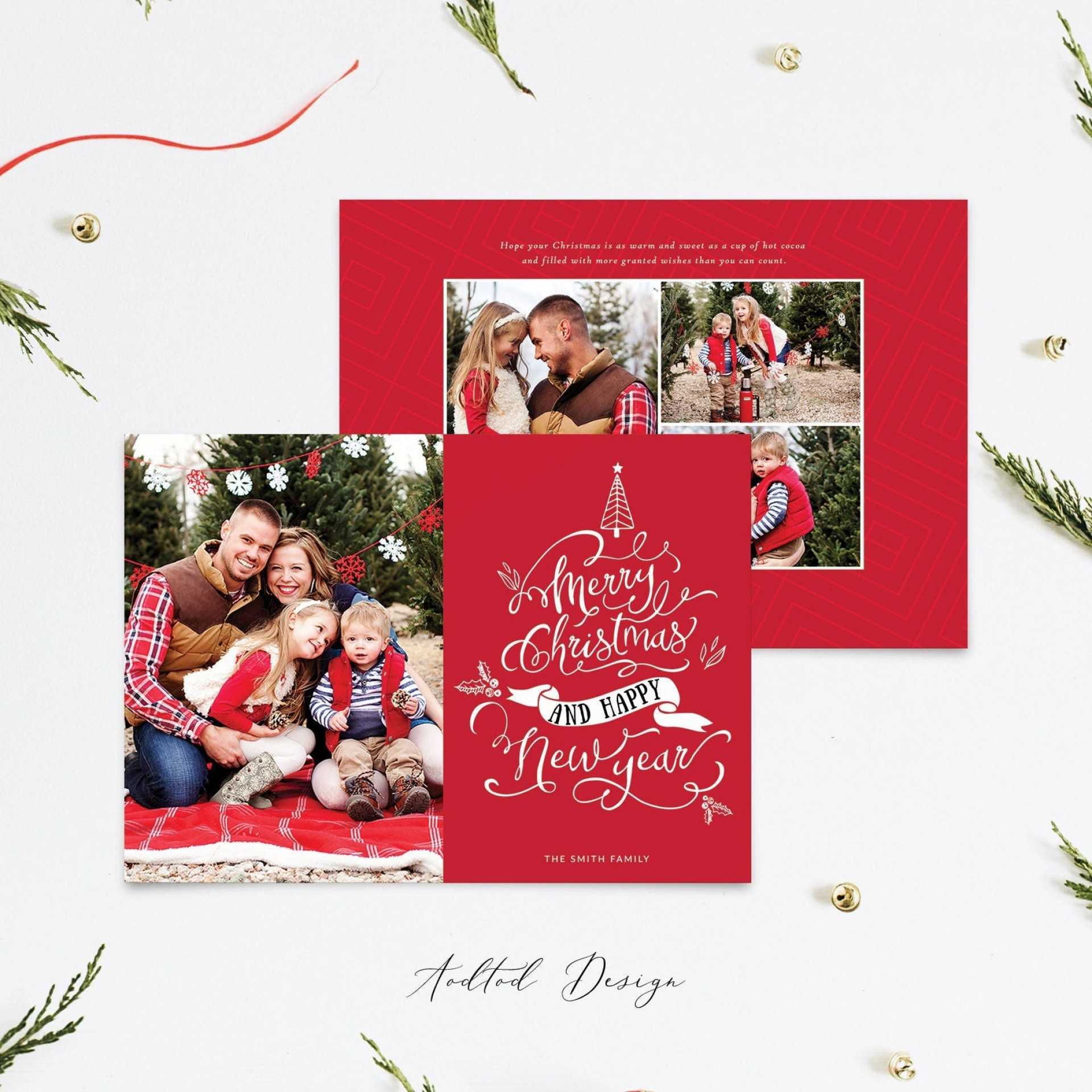 Archaicawful Christmas Card Template Photoshop Ideas Free Intended For Christmas Photo Card Templates Photoshop