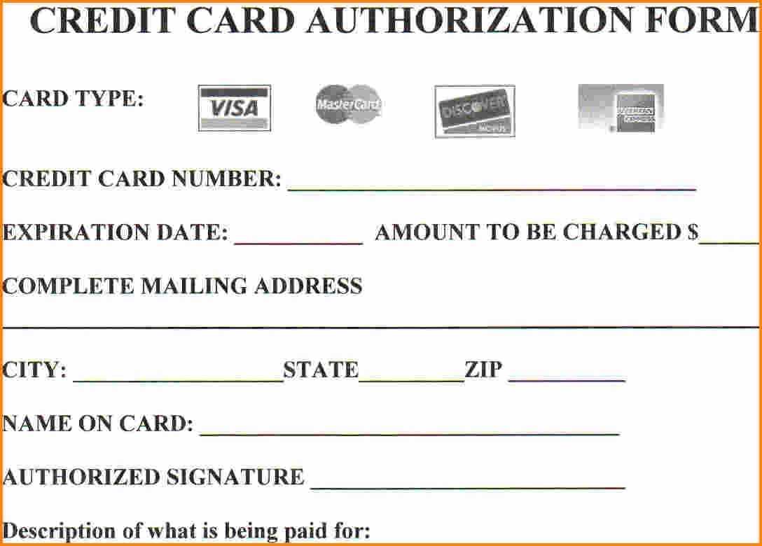 Are You At Risknot Using Credit Card Authorization Forms Inside Credit Card Payment Slip Template