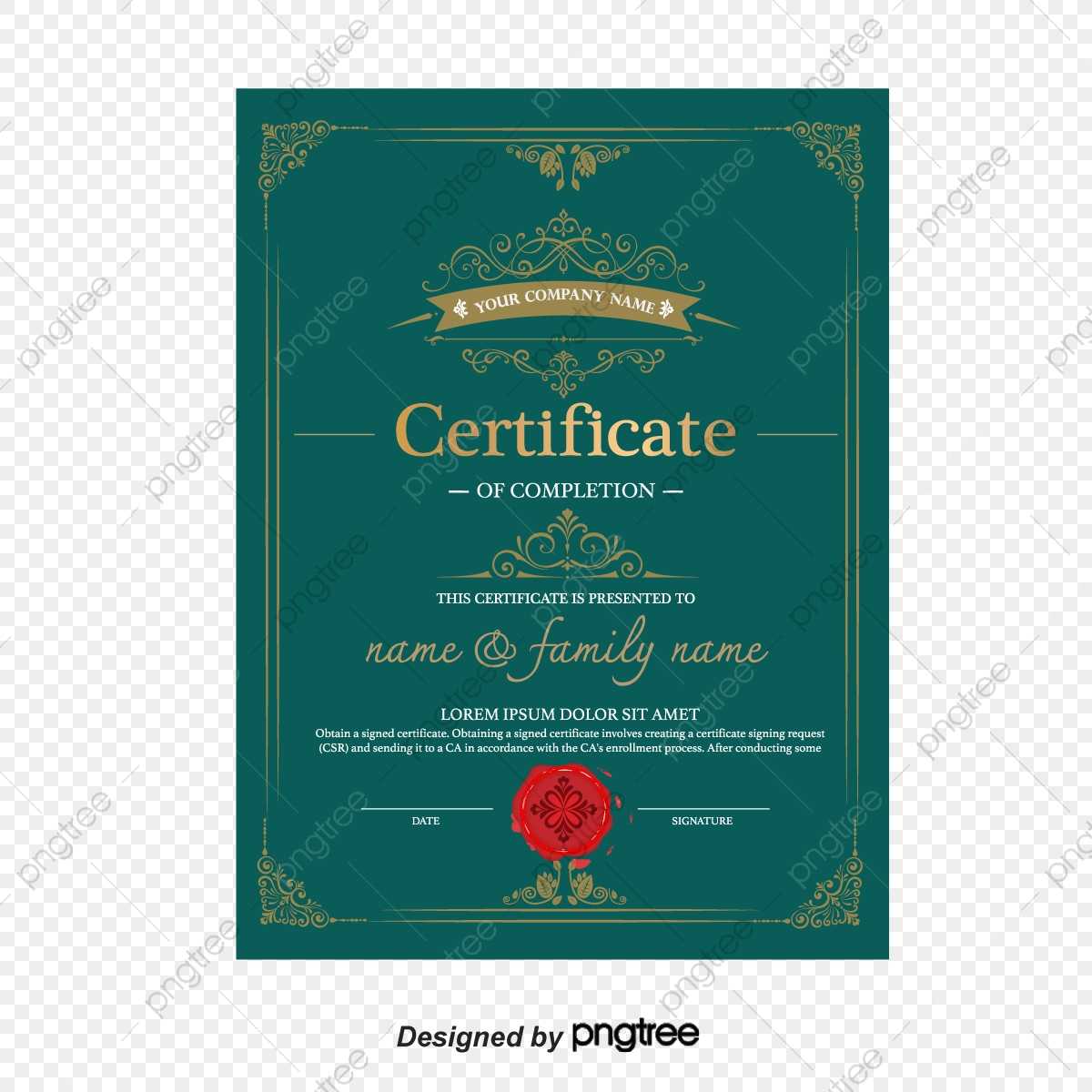 Atmosphere Retro European Style Border Certificates, Diploma Inside Update Certificates That Use Certificate Templates