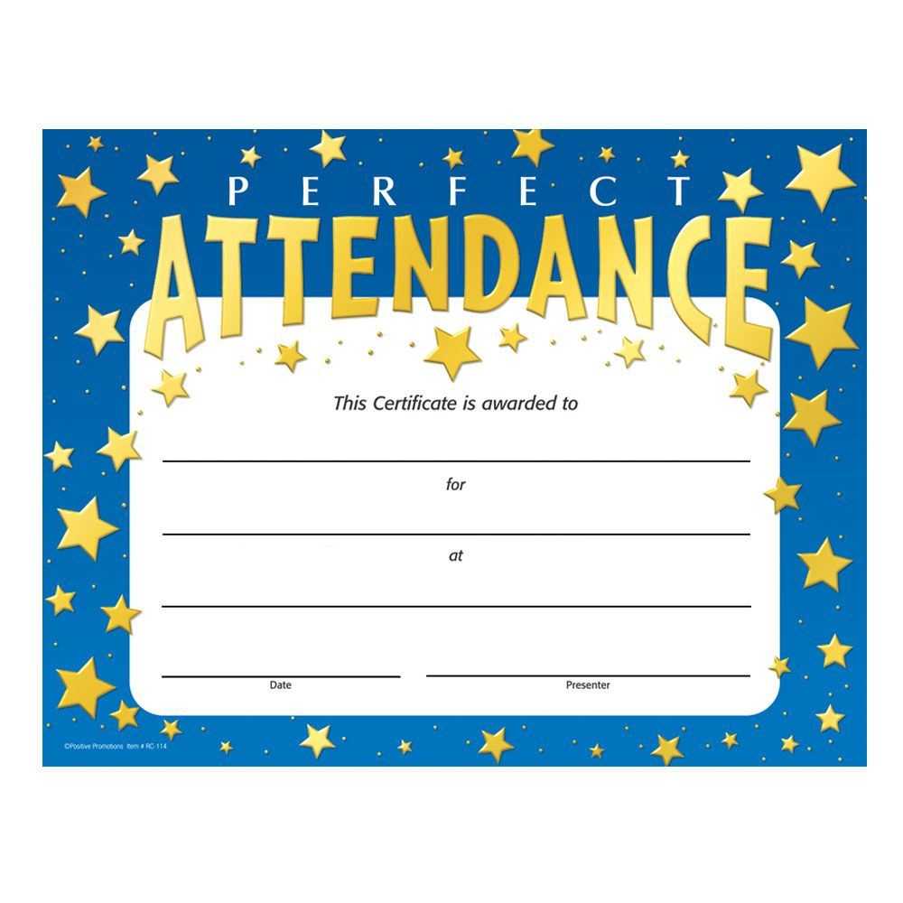 Attendance Certificates – Zohre.horizonconsulting.co Throughout Perfect Attendance Certificate Free Template