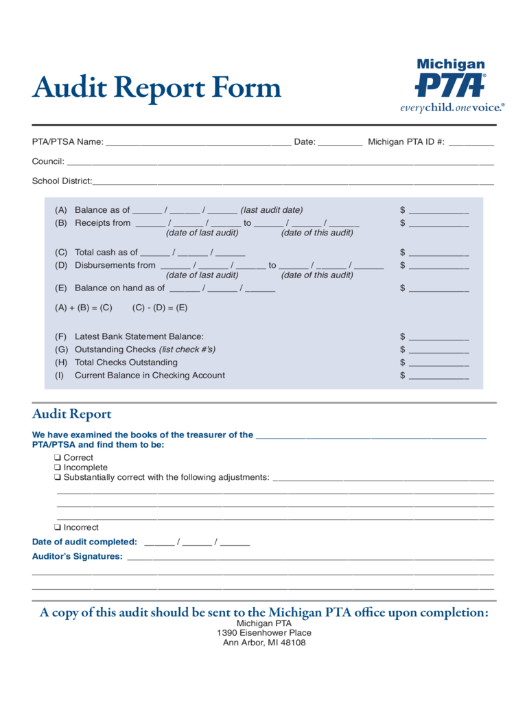 Audit Report – 6 Free Templates In Pdf, Word, Excel Download With Regard To Mi Report Template