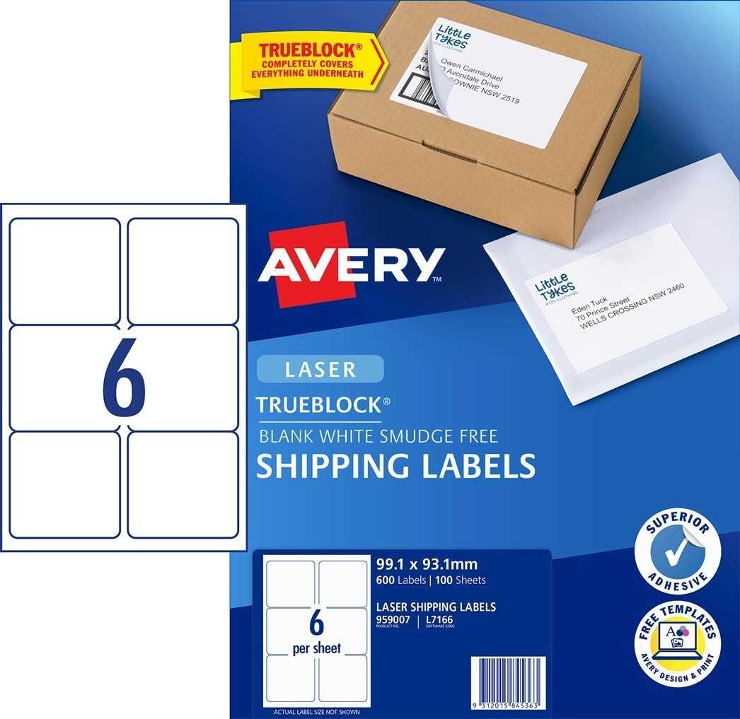 Avery 6 Up Labels Template – Mahre.horizonconsulting.co Pertaining To Word Label Template 16 Per Sheet A4