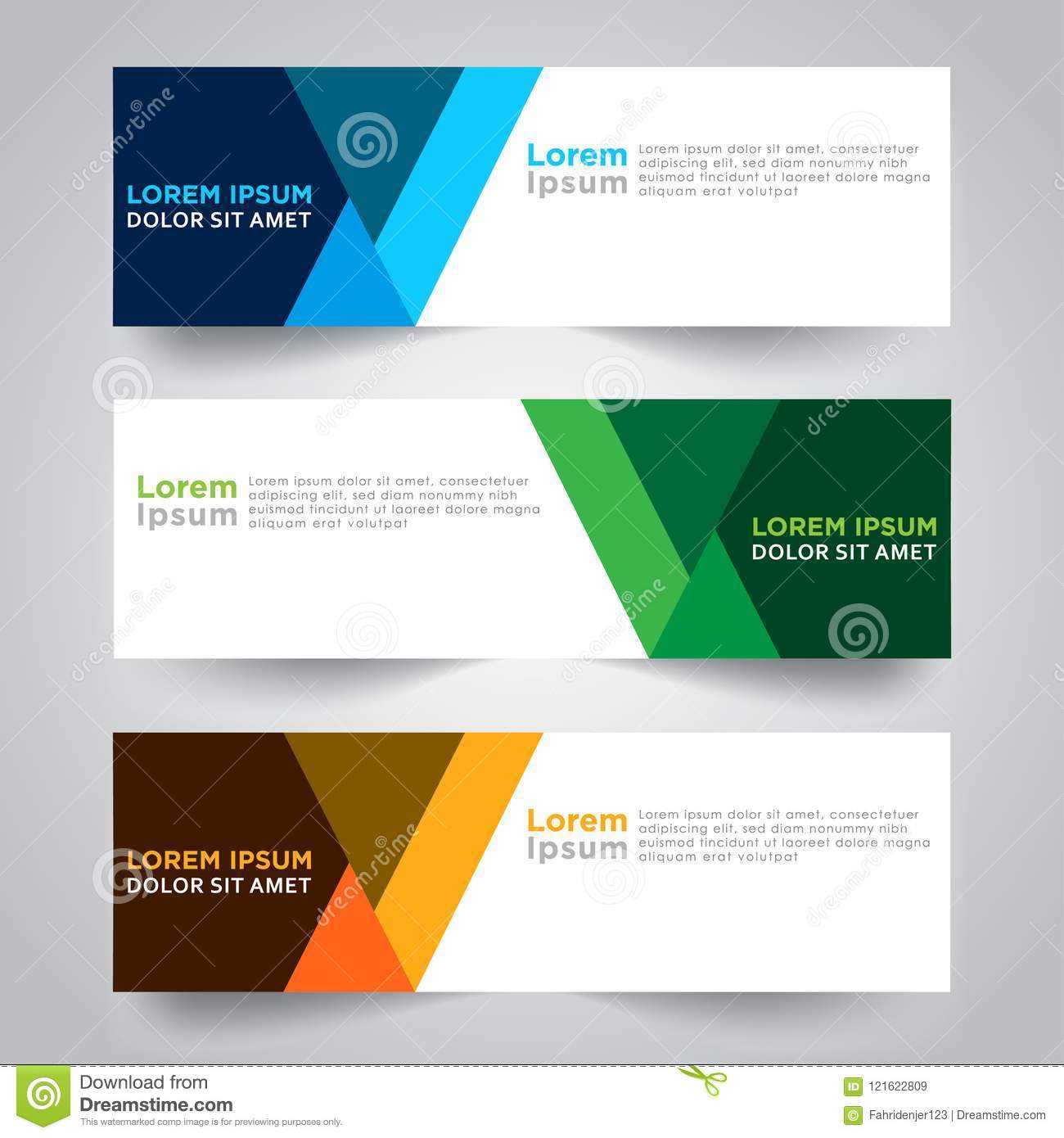 Banner Background. Modern Template Vector Design Stock Throughout Website Banner Design Templates