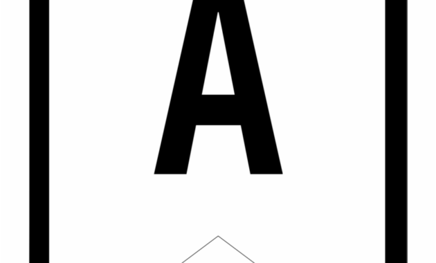 Banner Templates Free Printable Abc Letters - Printable for Printable Letter Templates For Banners