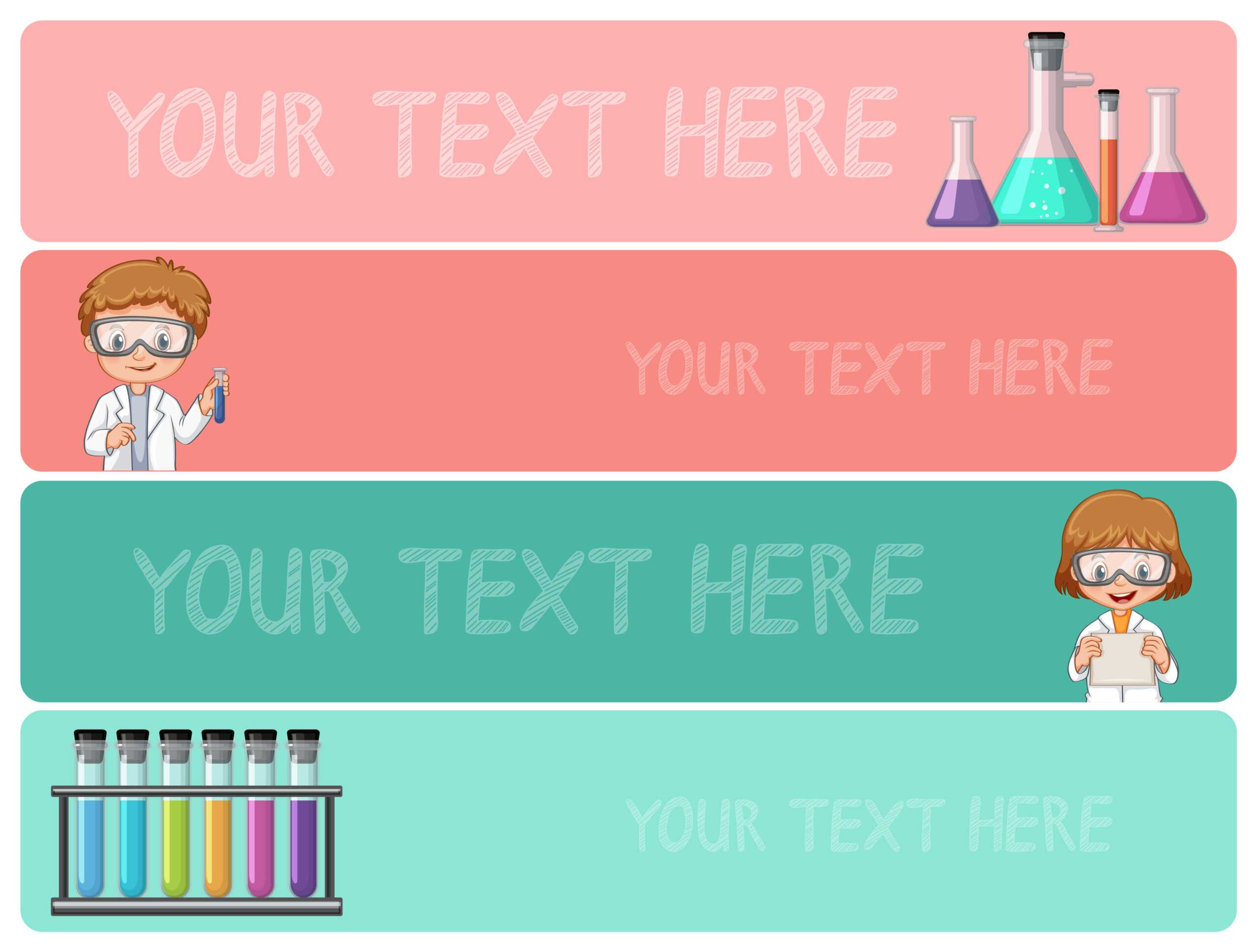 Banner Templates With Kids In Science Lab – Download Free Regarding Science Fair Banner Template