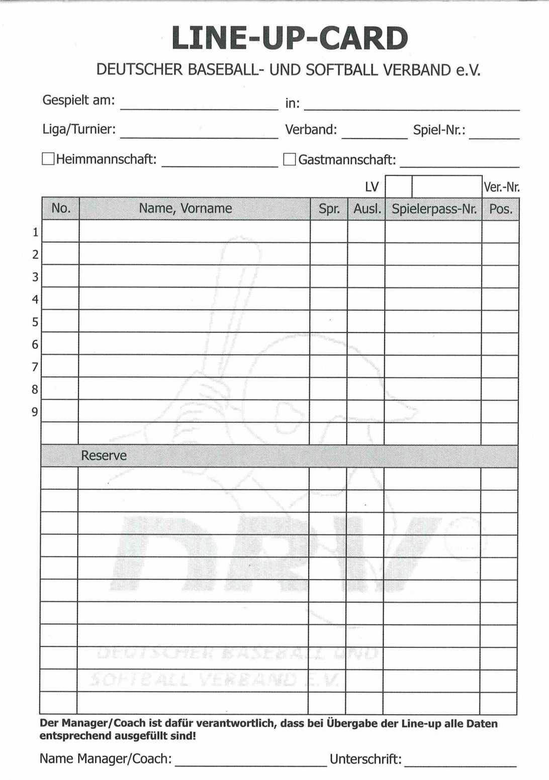 Baseball Lineup Template Little League Cards Free Fillable Regarding Baseball Lineup Card Template