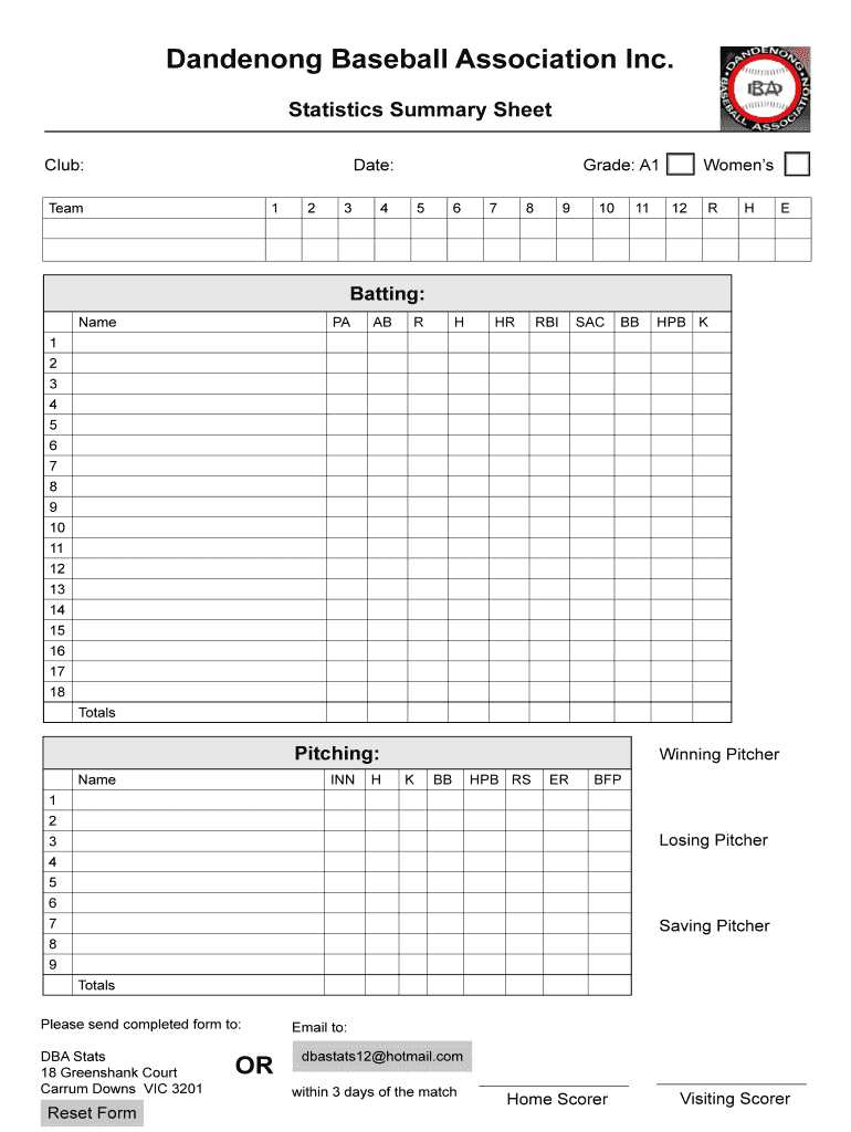 Baseball Stats Sheets – Zohre.horizonconsulting.co With Baseball Scouting Report Template