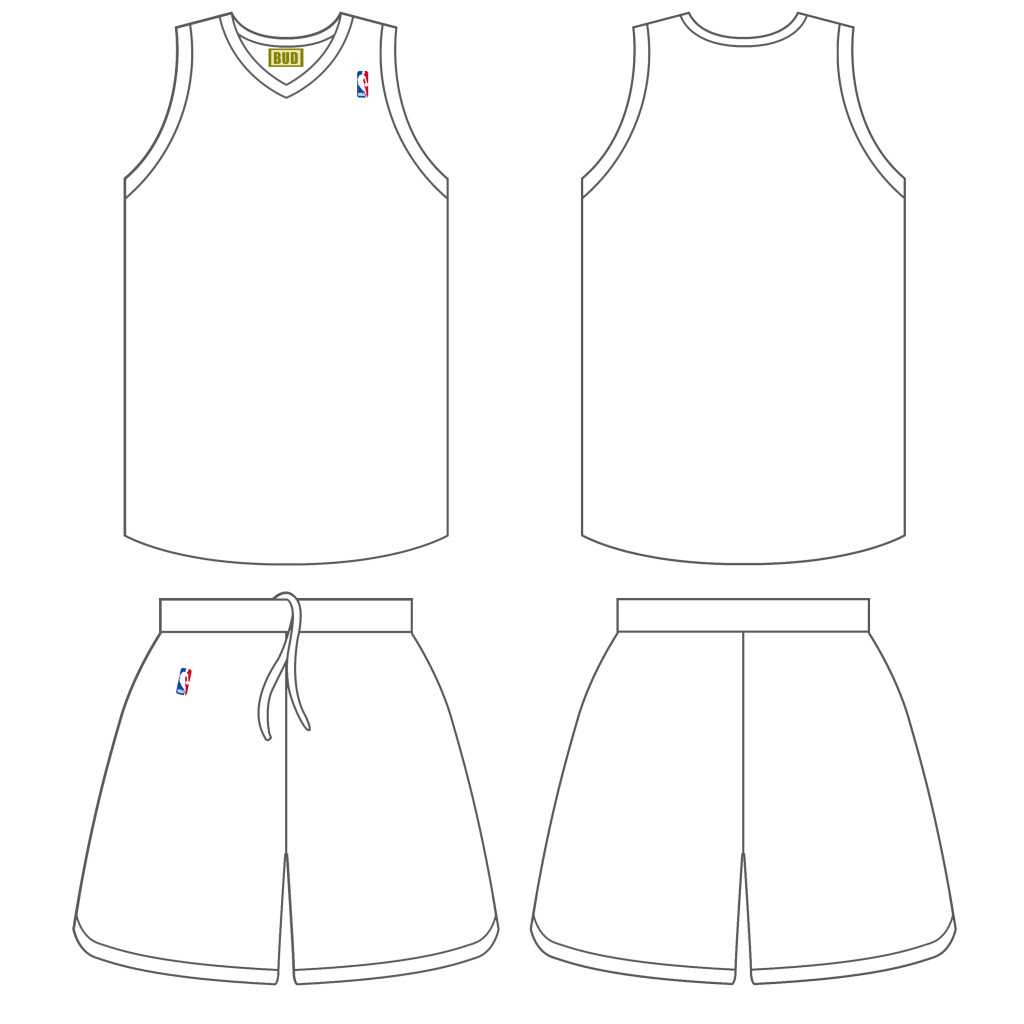 Basketball Jersey Vector At Vectorified | Collection Of Throughout Blank Basketball Uniform Template
