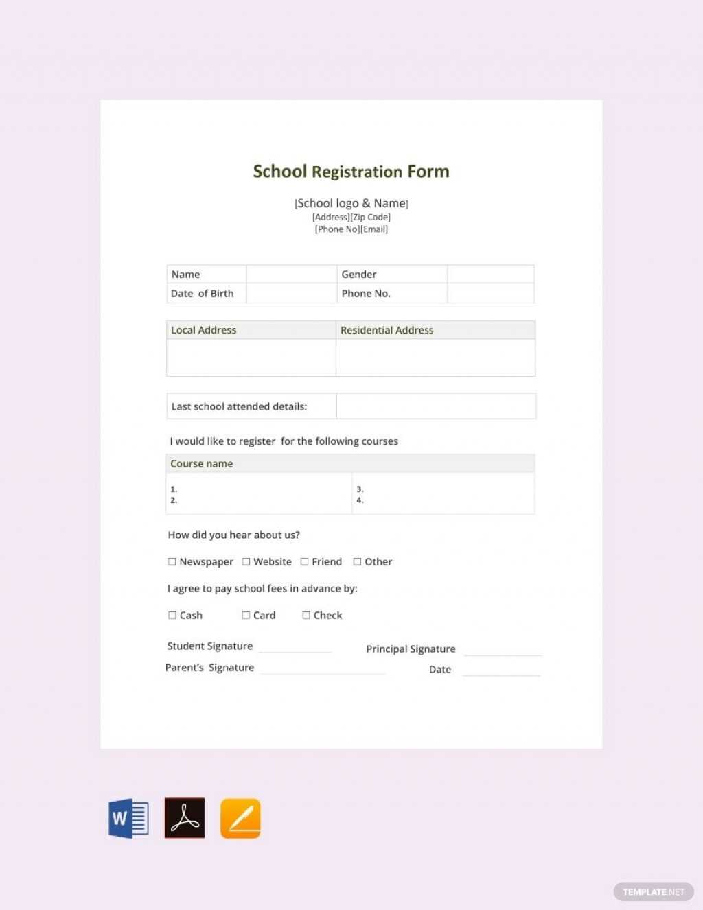 Basketball Registeration Form Template For Basketball Camp Certificate Template