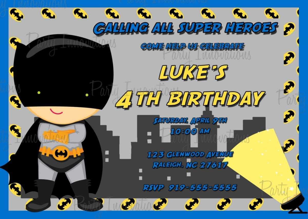 Batman Birthday Card Template ] – Batman Birthday Card Pertaining To Batman Birthday Card Template