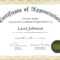 Beautiful Certificate Templates Free Download Template Ideas Intended For Best Employee Award Certificate Templates
