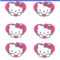 Beegoo Designs: "hello Kitty Hearts" Background & "hello In Hello Kitty Banner Template