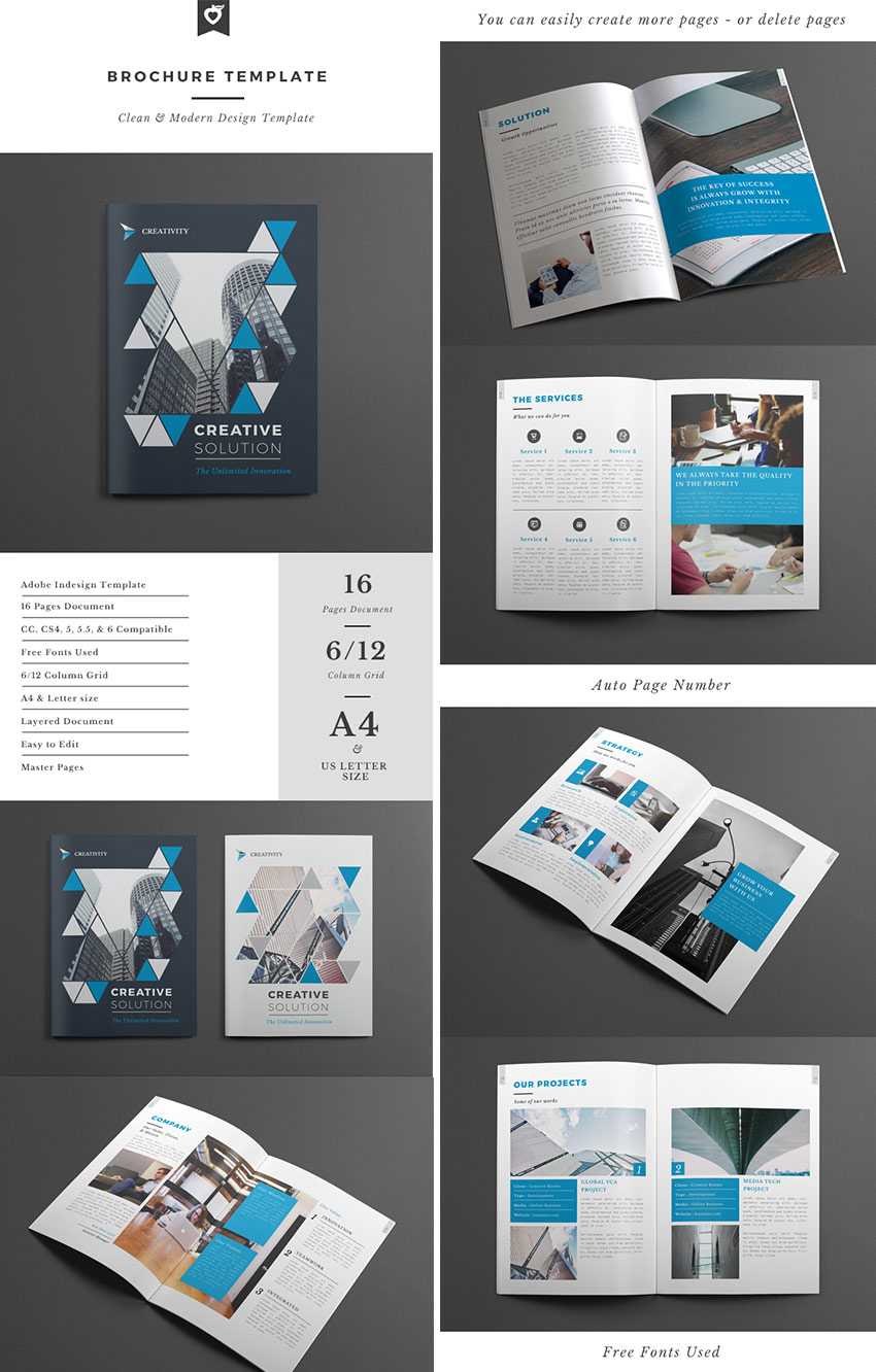 Best Design Brochure Templates For Creative Business Plan Inside Adobe Indesign Brochure Templates
