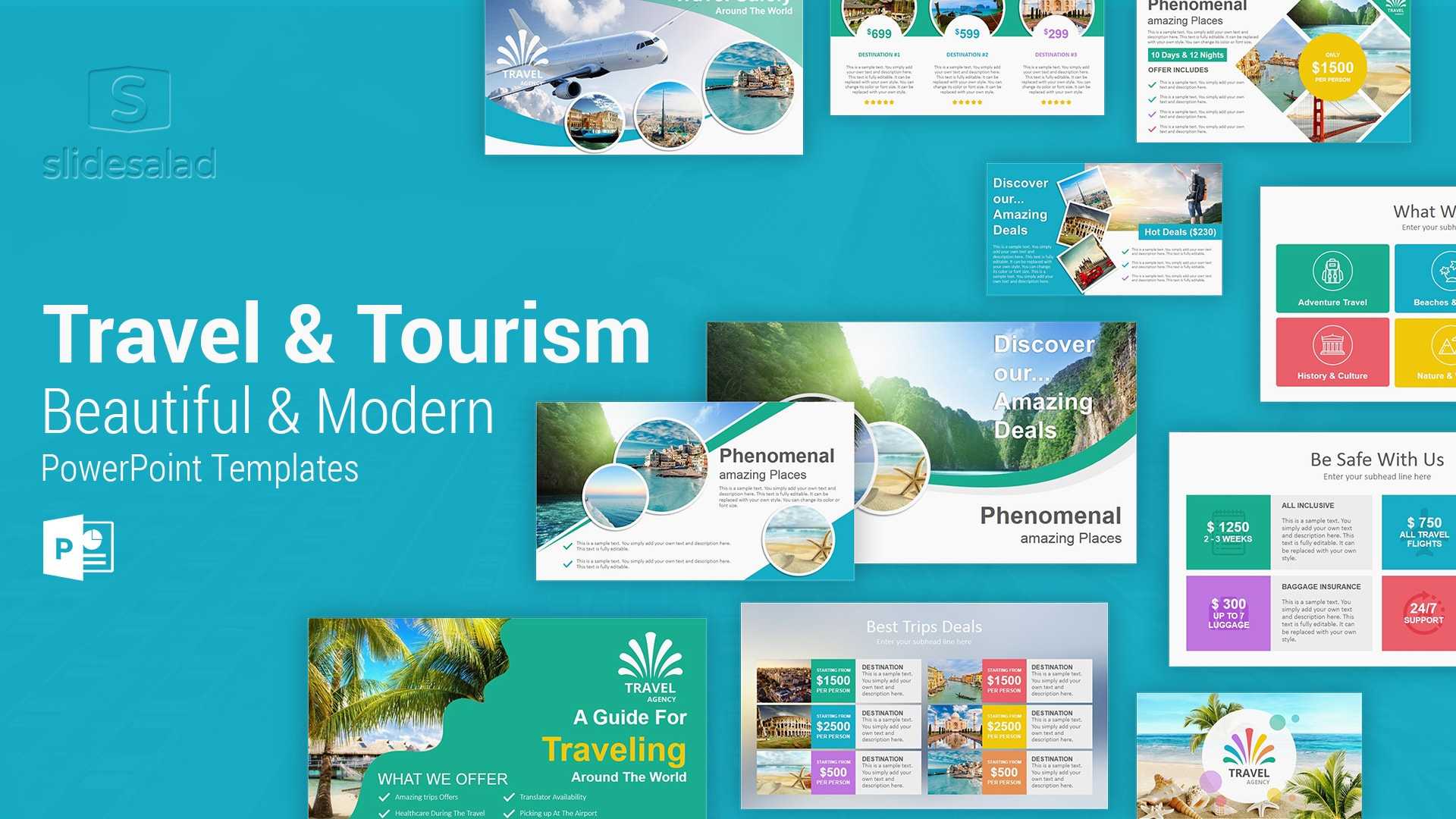 Best Modern Powerpoint Templates For 2020 – Slidesalad Throughout Tourism Powerpoint Template