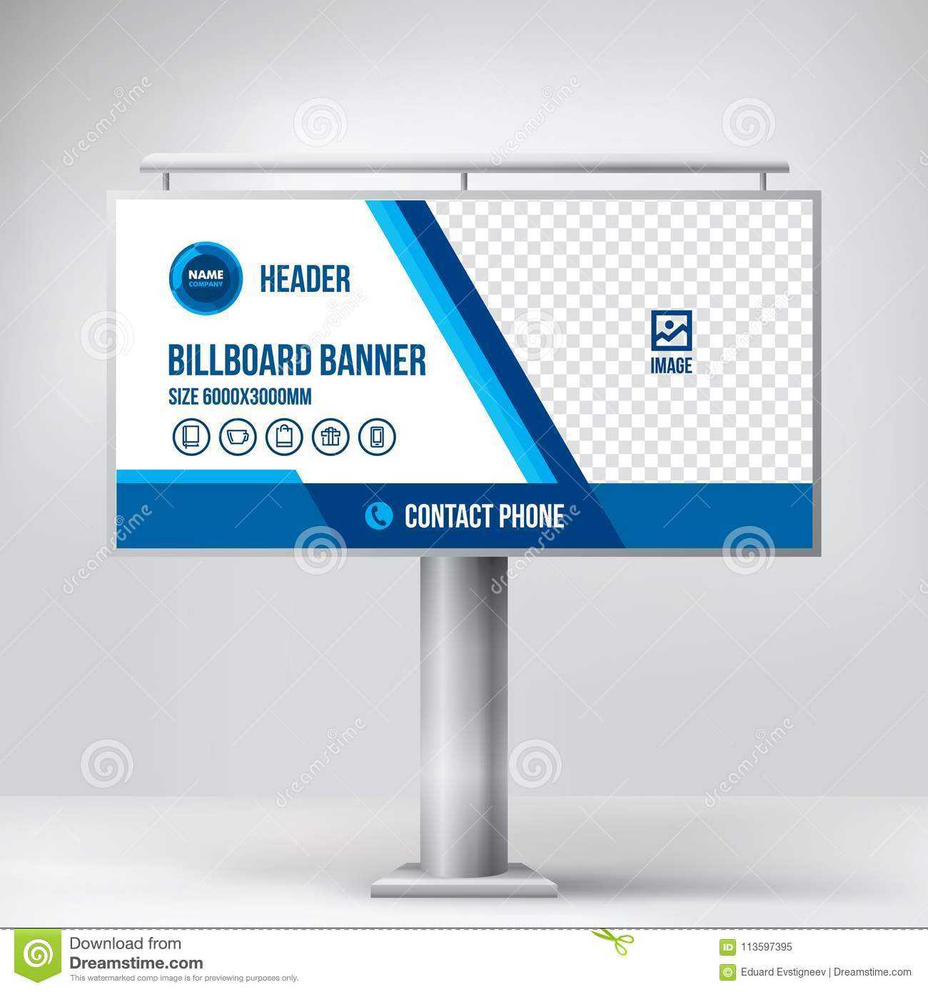 Billboard Design, Template Banner For Outdoor Advertising Intended For Outdoor Banner Design Templates