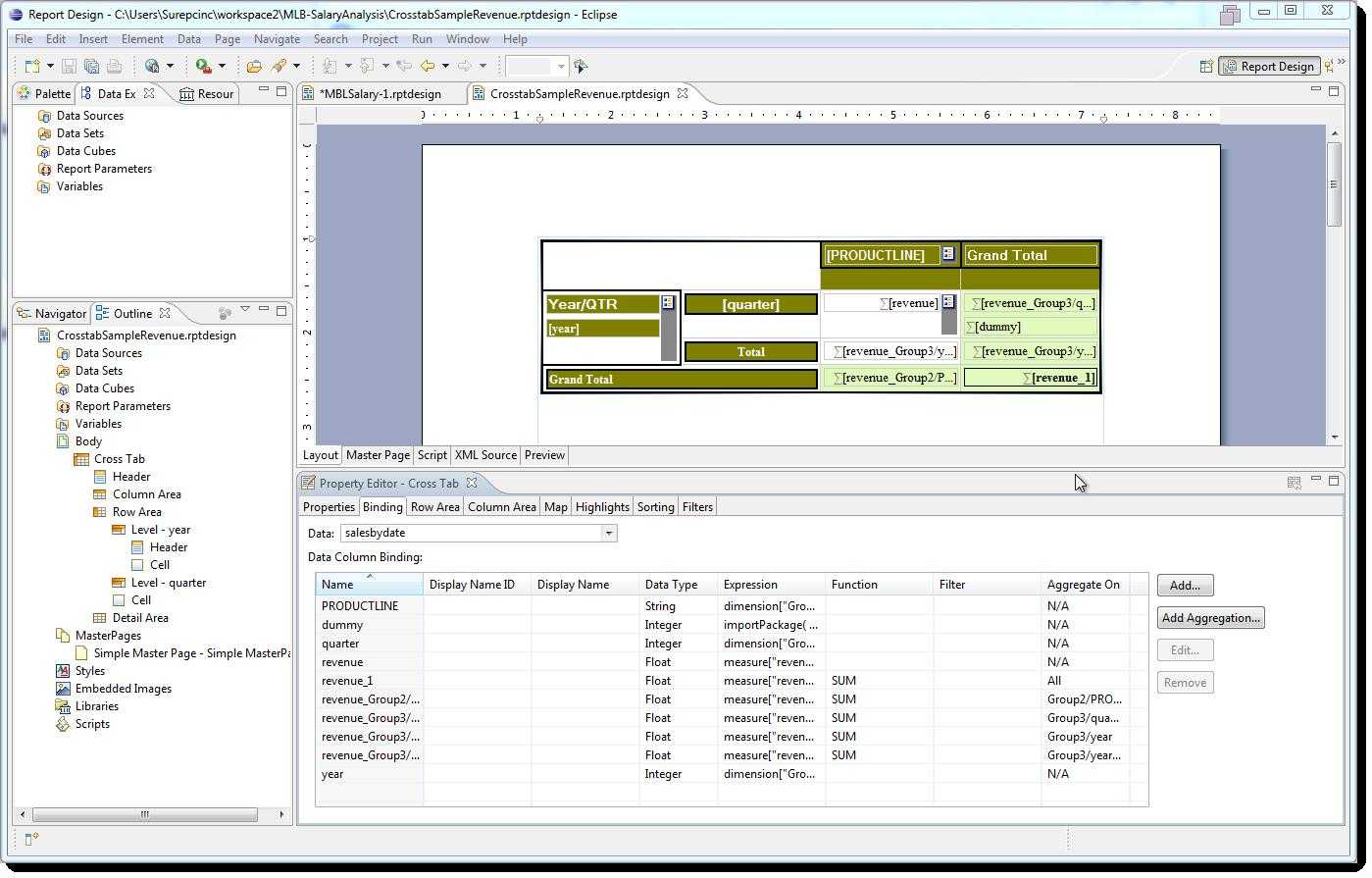 Birt Review Within Birt Report Templates