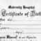 Birth Certificate Template 44 Free Word Pdf Psd Format Throughout Birth Certificate Fake Template