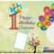 Birthday Photoshop Template With Free Happy Birthday Banner Templates Download