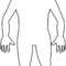 Blank Body Clipart Pertaining To Blank Body Map Template