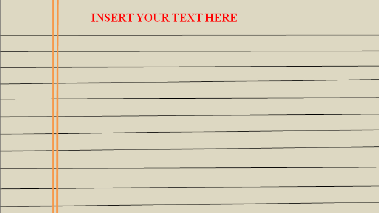 Blank Editable Lined Paper Template Word Pdf | Lined Paper Within Notebook Paper Template For Word