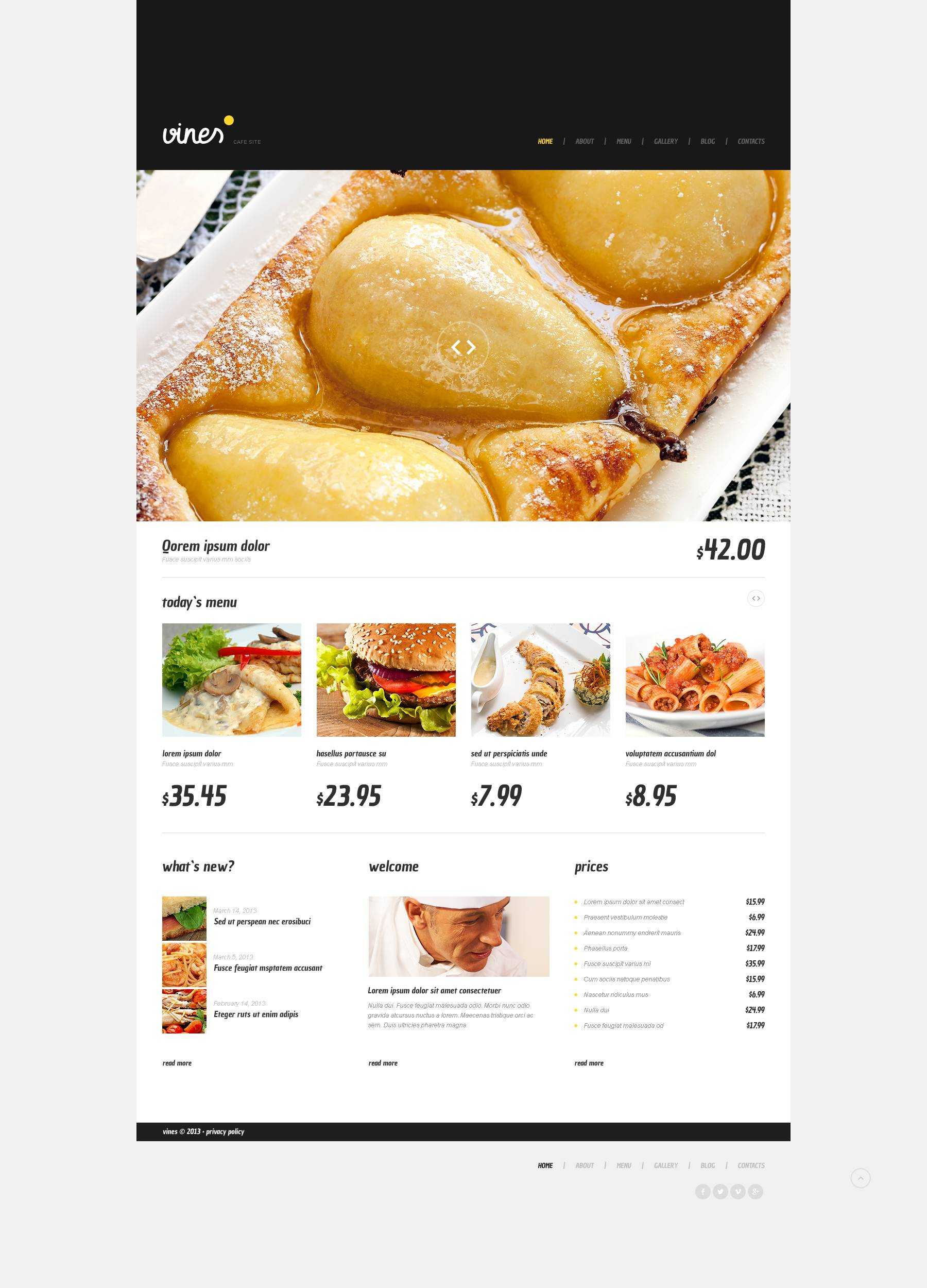 Blank Food Web WordPress Templates | Page 11 Within Blank Food Web Template