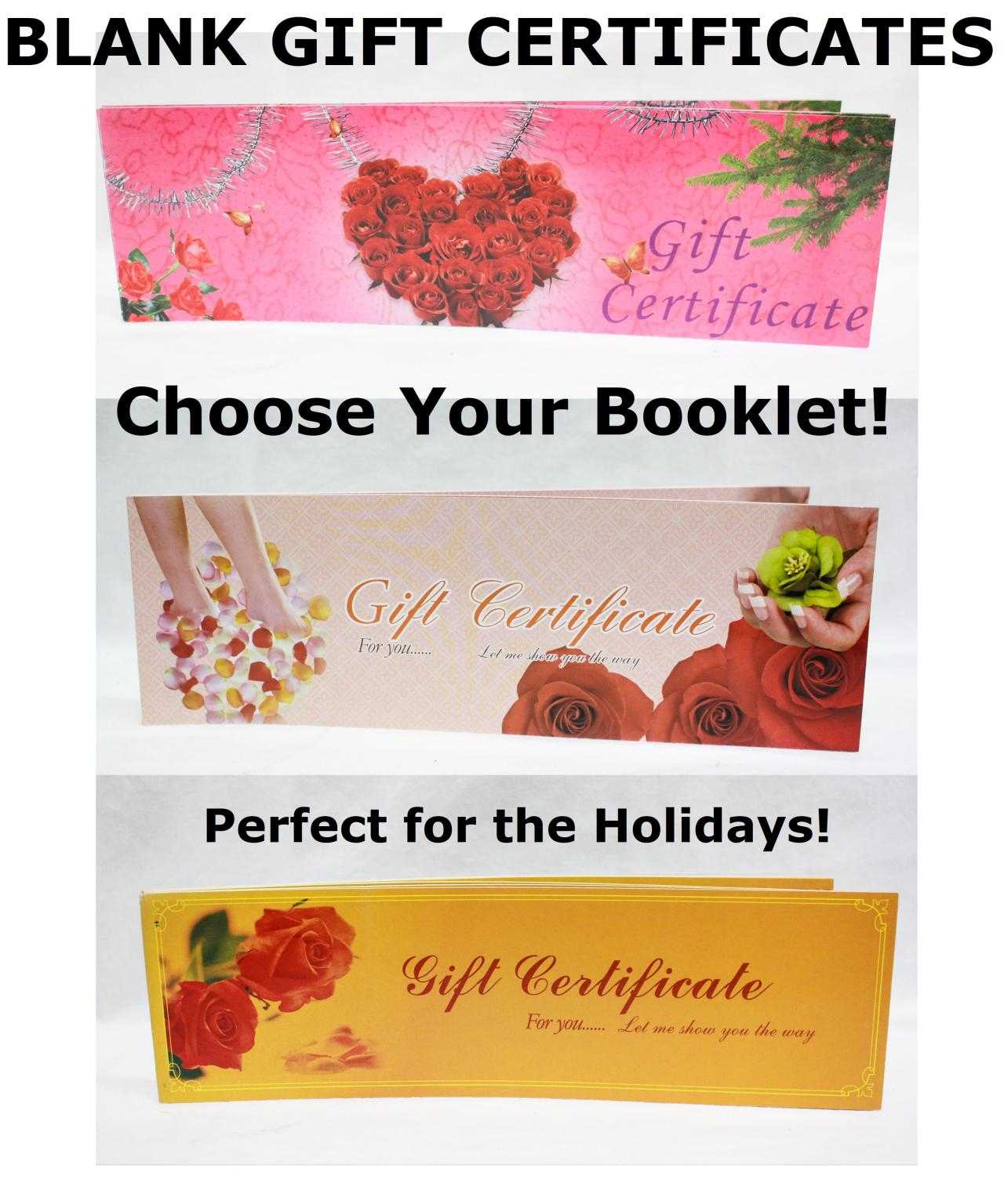Blank Gift Certificate Book Gift Ftempo Gift Certificate Log In Gift Certificate Log Template