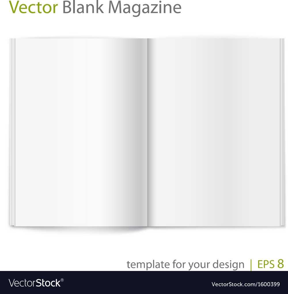 Blank Magazine Template – Zohre.horizonconsulting.co Inside Blank Magazine Spread Template