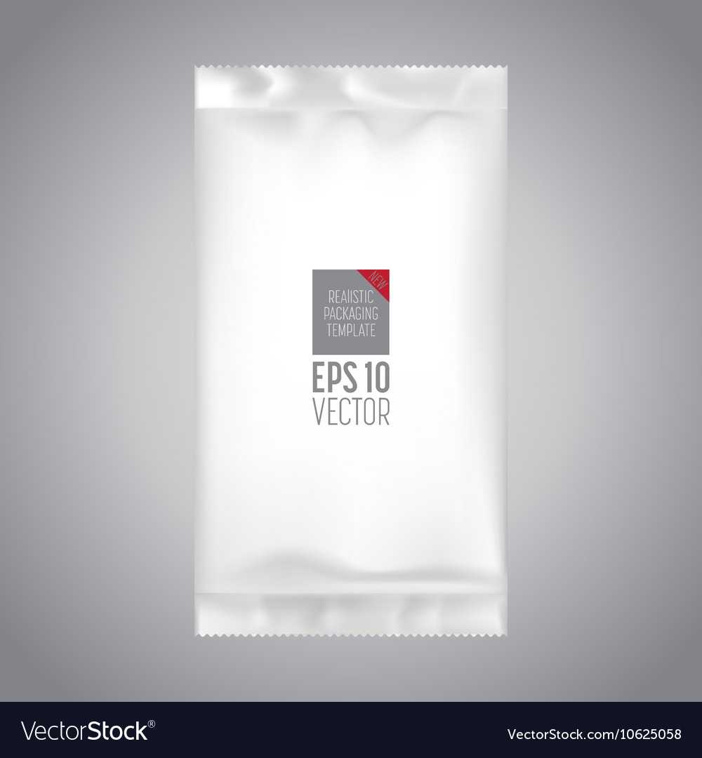 Blank Packaging Template Mockup Isolated Inside Blank Packaging Templates