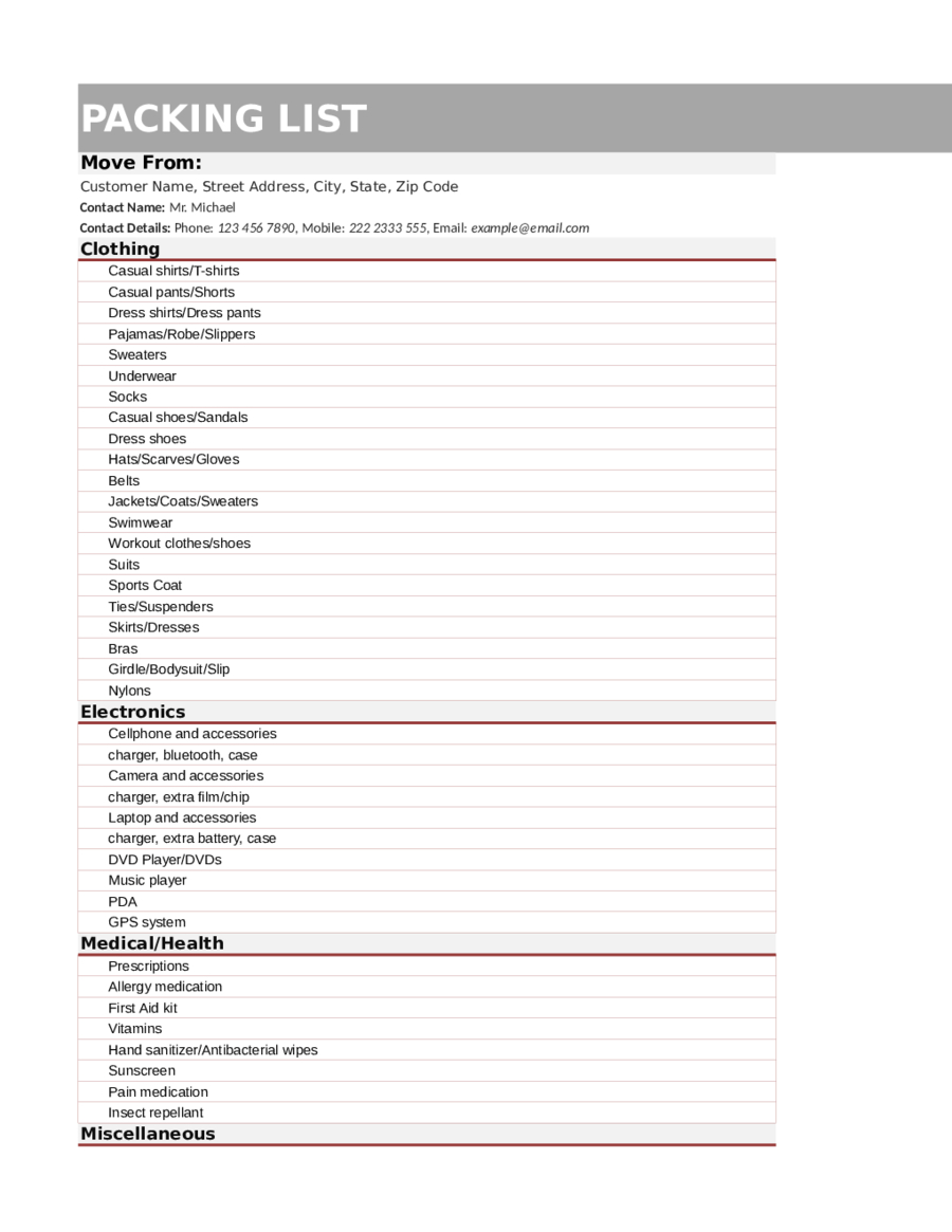 Blank Packing Slip Template – Edit, Fill, Sign Online | Handypdf Throughout Blank Packing List Template