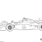 Blank Race Car Coloring Pages In Blank Race Car Templates