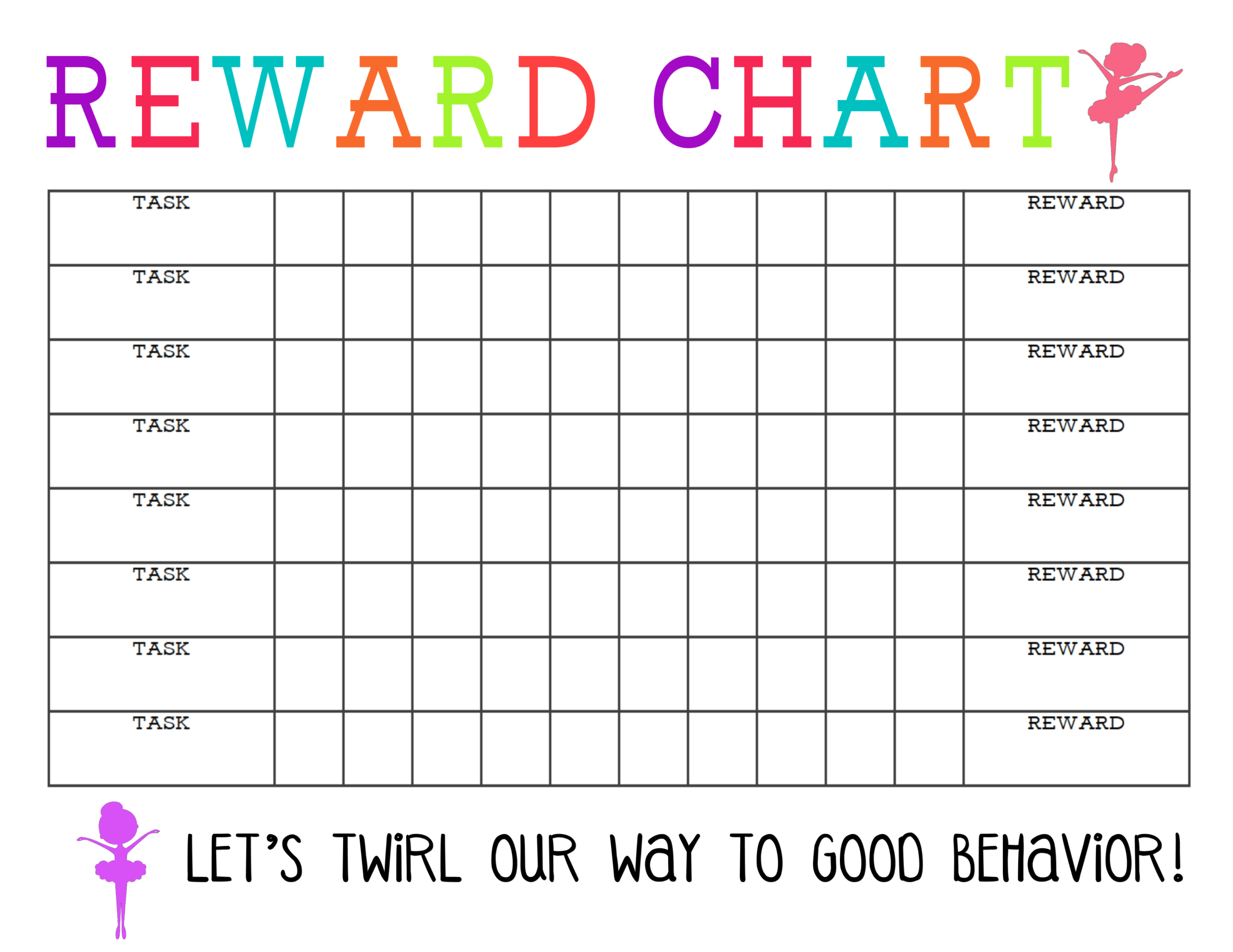 Blank Reward Chart Template – Mahre.horizonconsulting.co Inside Reward Chart Template Word