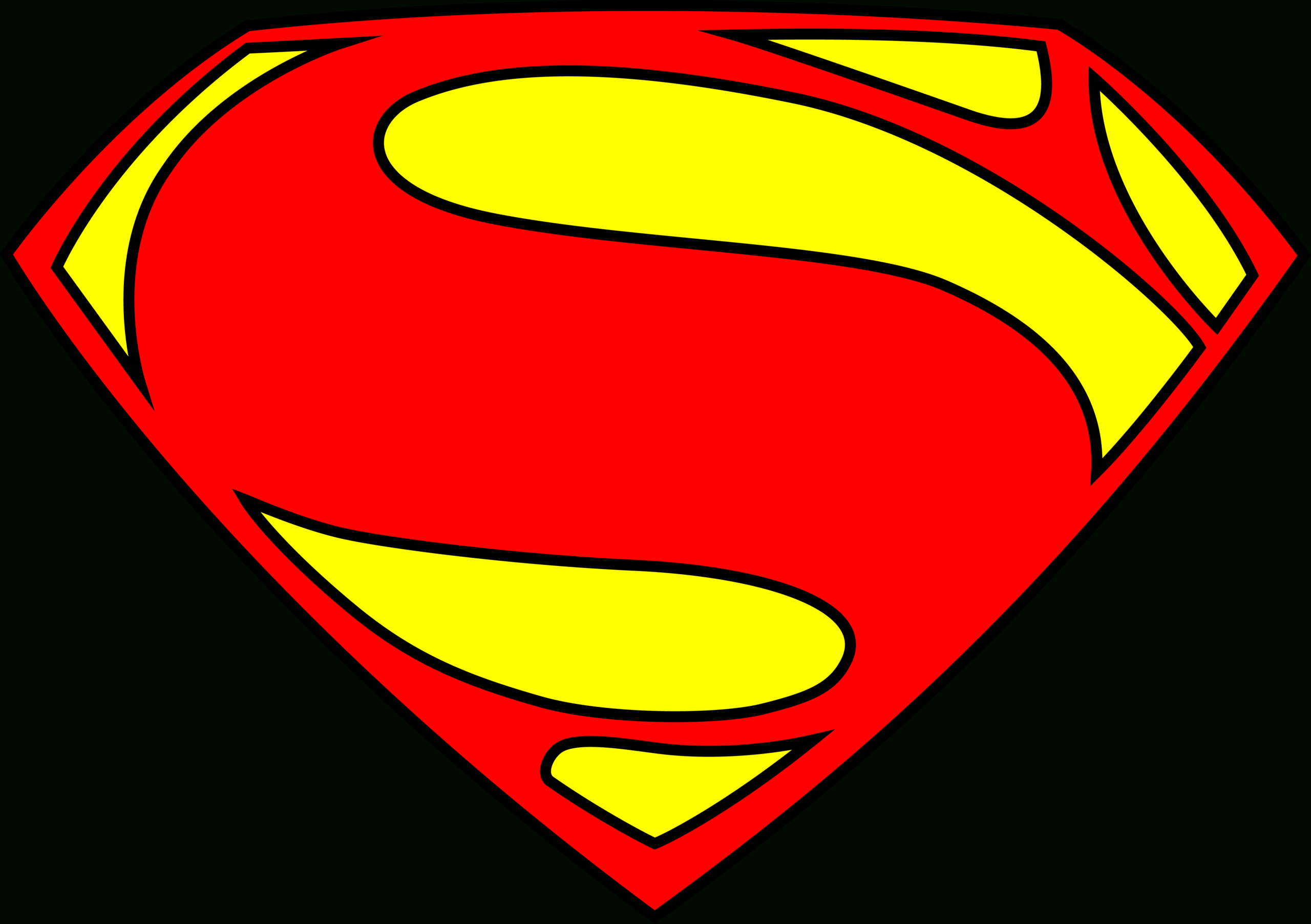 Blank Superman Logo Transparent & Png Clipart Free Download Inside Blank Superman Logo Template