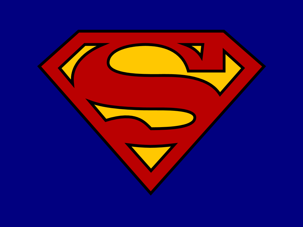 Blank Superman Logos Within Blank Superman Logo Template