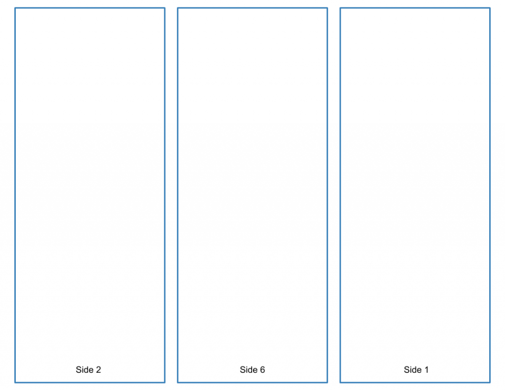 Blank Tri Fold Brochure Template – Google Slides Free Download Intended For Brochure Folding Templates
