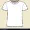 Blank White T Shirt Template Inside Blank Tee Shirt Template