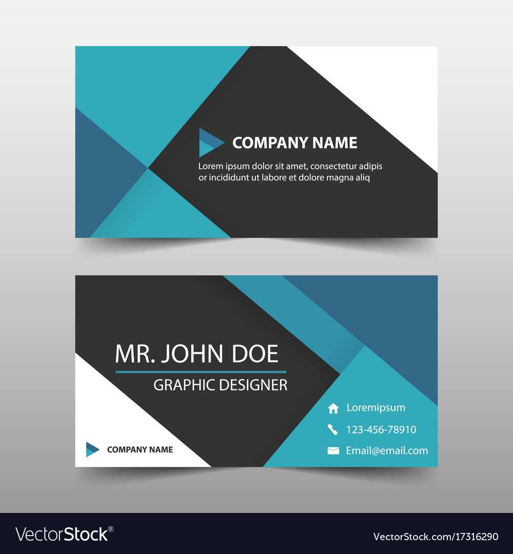 Blue Corporate Business Card Name Card Template Regarding Company Business Cards Templates