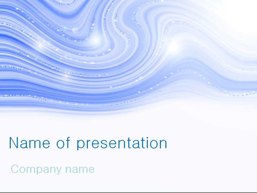 Blue Winter Powerpoint Template For Impressive Presentation With Regard To Snow Powerpoint Template