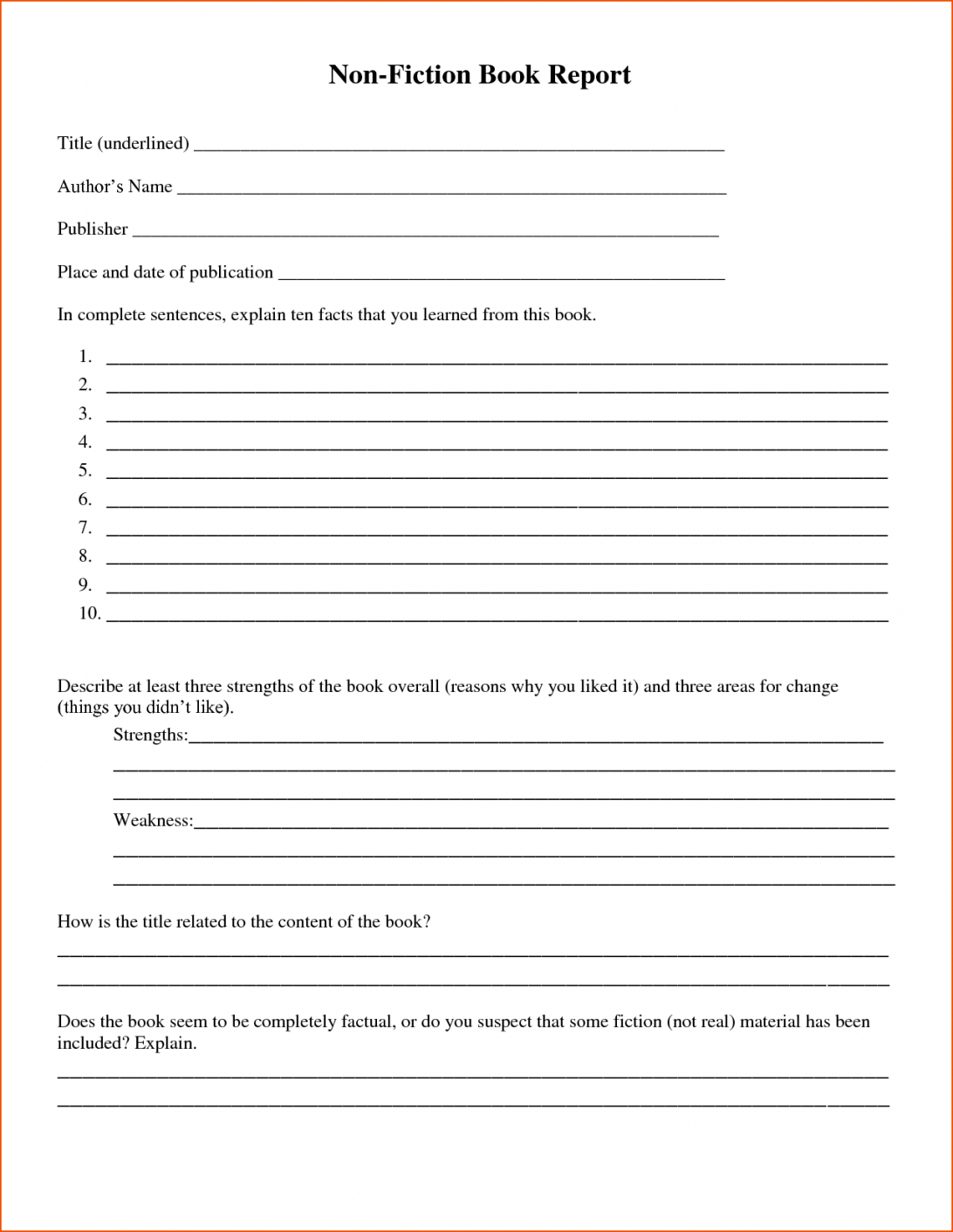 Book Report Template 2Nd Grade Df Free Examples Pdf For Within Book Report Template 2Nd Grade