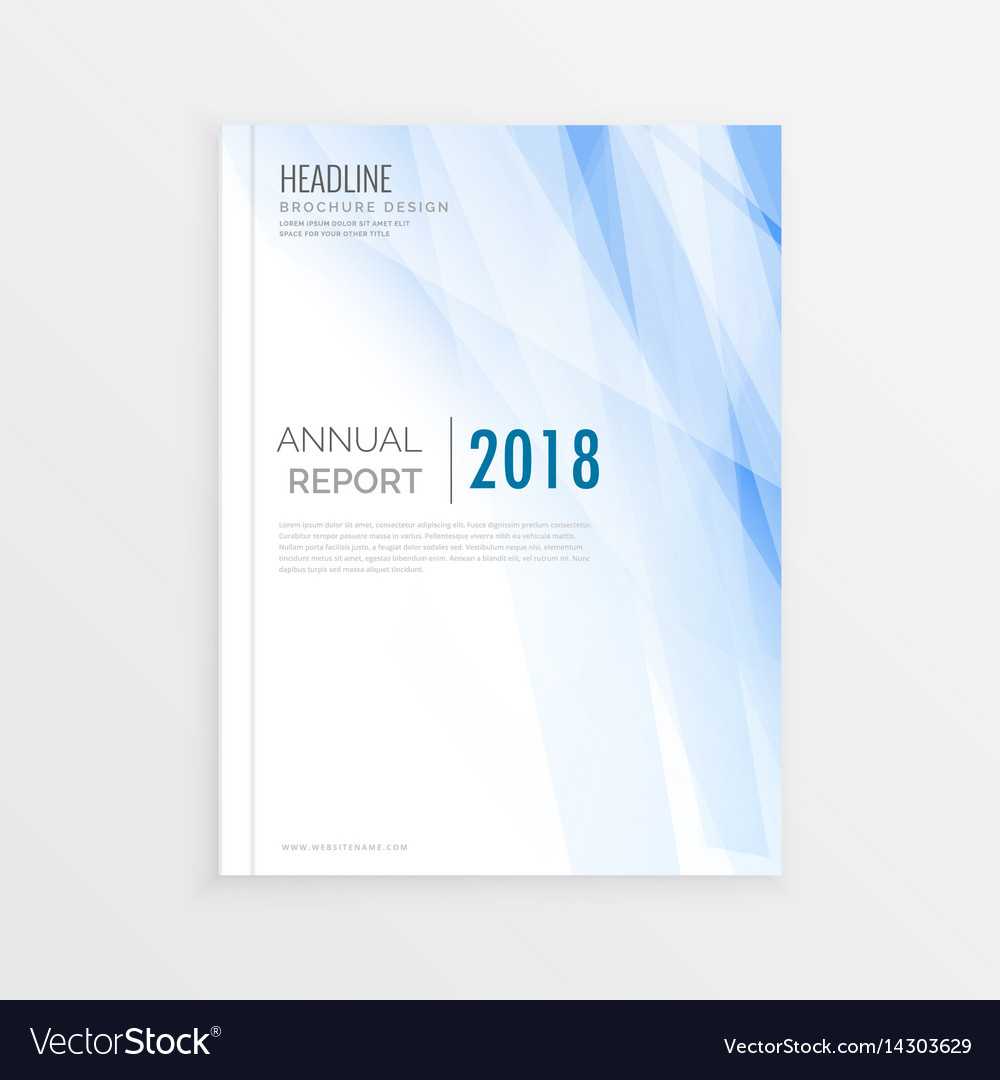 Brochure Design Template Annual Report Cover Pertaining To Cover Page For Annual Report Template