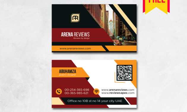 Building Business Card Design Psd - Free Download | Arenareviews for Visiting Card Templates Download