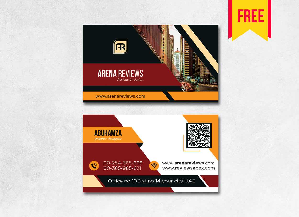 Building Business Card Design Psd - Free Download | Arenareviews For Visiting Card Templates Download