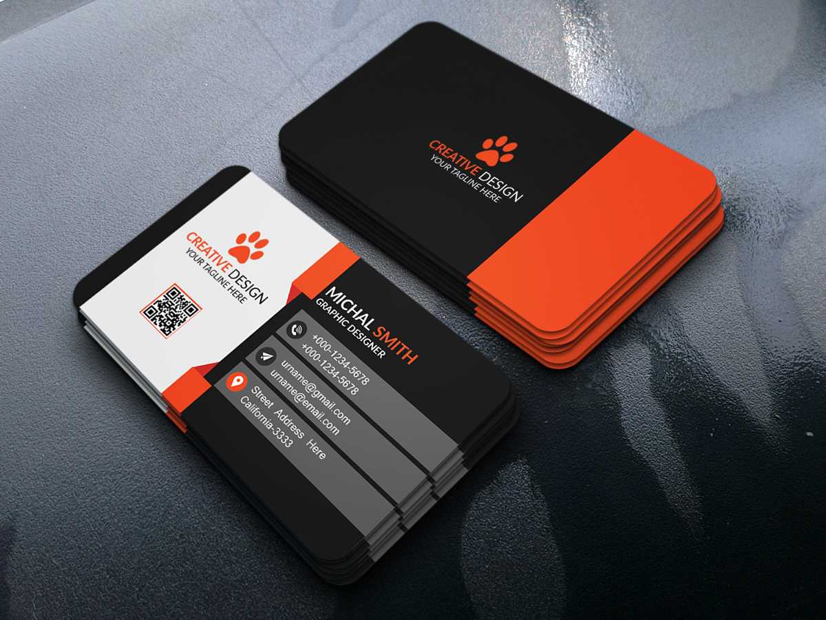 Business Card Design (Free Psd) On Behance With Visiting Card Templates Psd Free Download