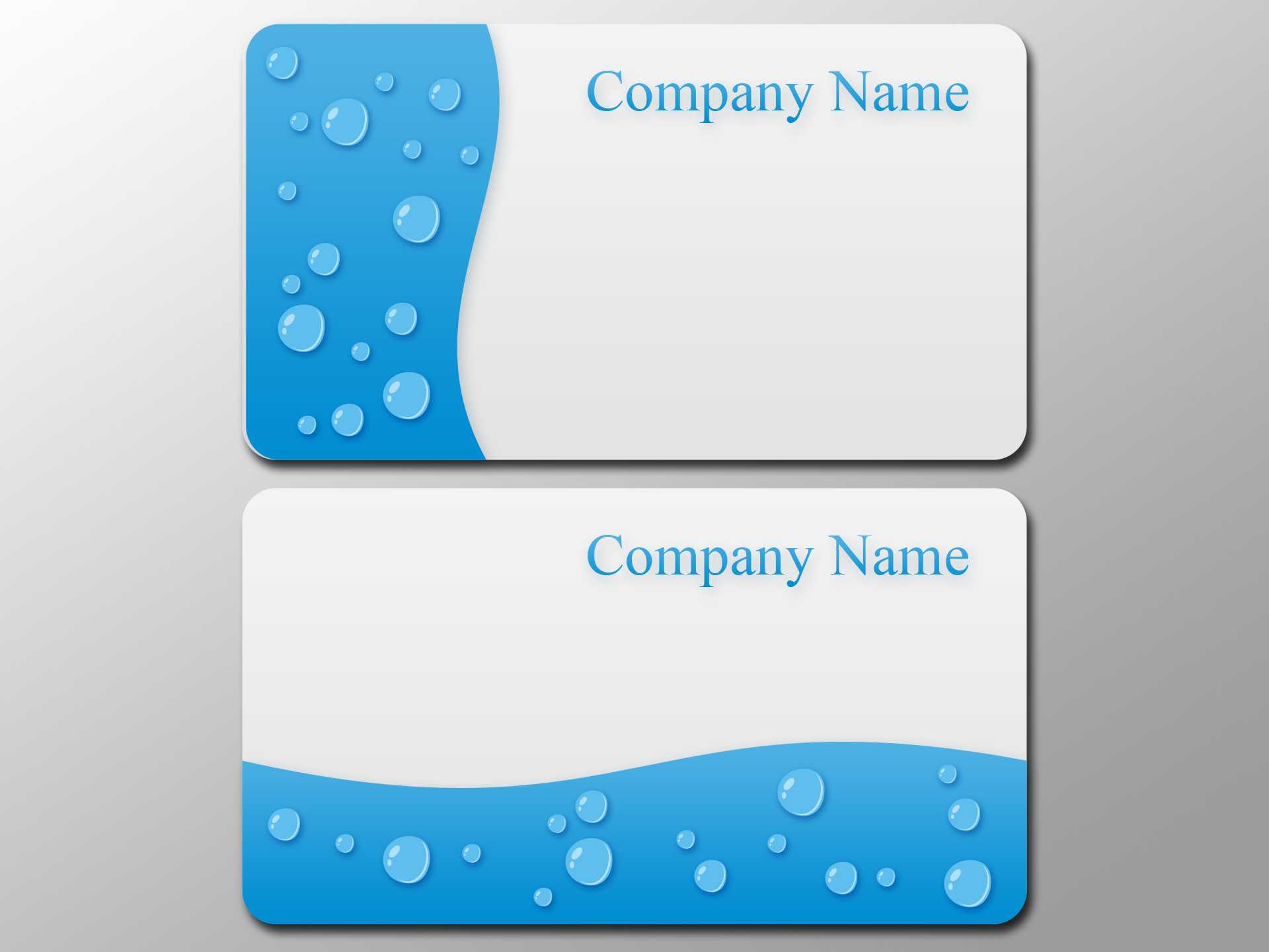 Business Card Template Photoshop – Blank Business Card Intended For Plain Business Card Template