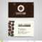 Business Card Vector Graphic Design , Coffee Cup And Coffee Inside Coffee Business Card Template Free
