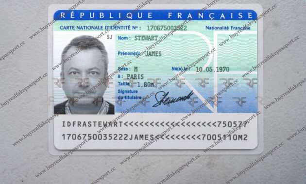 Buy French Original Id Card Online, Fake National Id Card Of throughout French Id Card Template