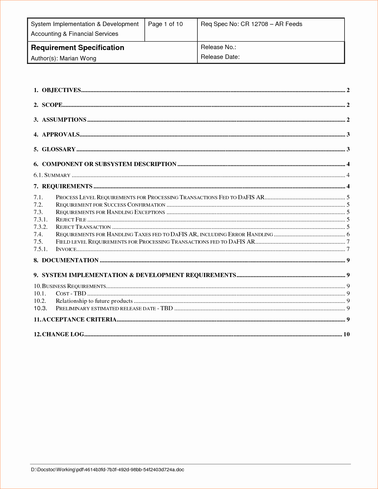 C20Be Report Requirement Template | Wiring Library In Report Requirements Template