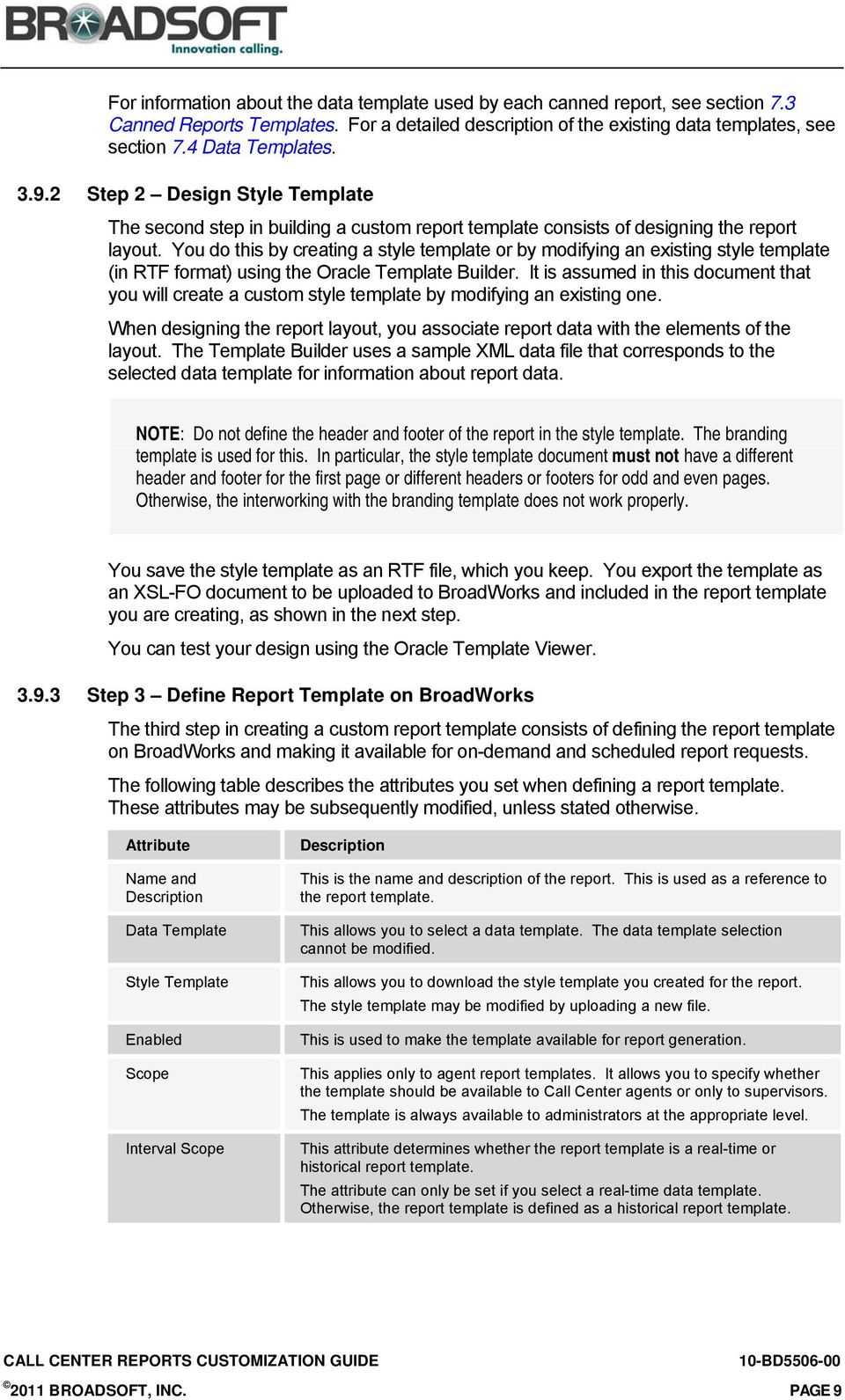 Call Center Reports Customization Guide – Pdf Free Download Throughout Section 7 Report Template